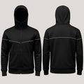 Black Ninja Tracksuit With Reflective stripes