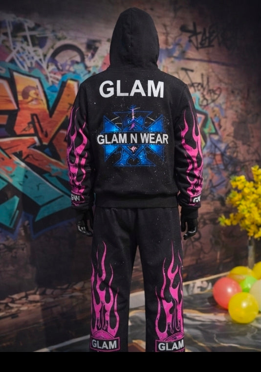 GLAM N WEAR Flame Set (Customisable)