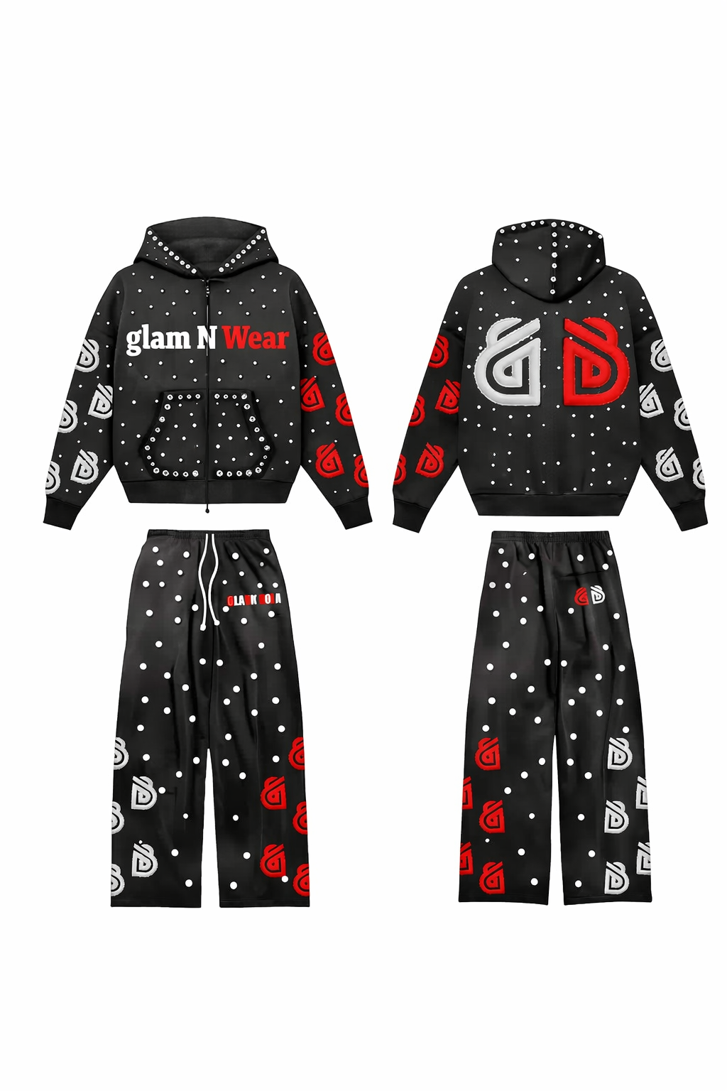 Glamnwear Signature Stud Set (Customisable)